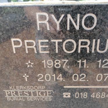PRETORIUS Ryno 1987-2014