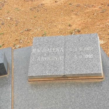 ROSSOUW Gert Marthinus 1920-1992 &amp; Magdalena Carolina 1923-1995