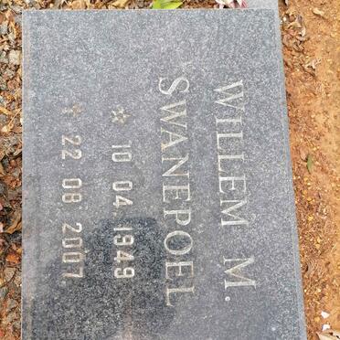 SWANEPOEL Willem M. 1949-2007