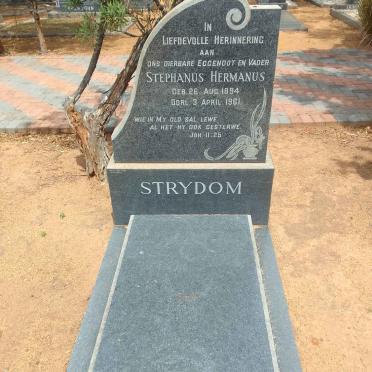 STRYDOM Stephanus Hermanus 1894-1961