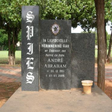 SPIES Andre Abraham 1951-2009