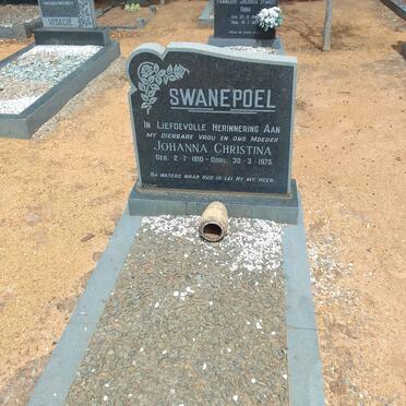 SWANEPOEL Johanna Christina 1910-1975