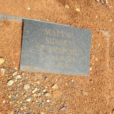 SWANEPOEL Maryna Susara 1935-1989