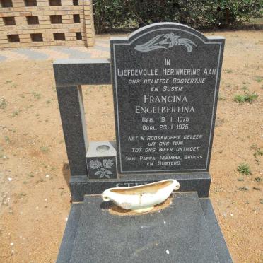 STE? Francina Engelbertina 1975-1975