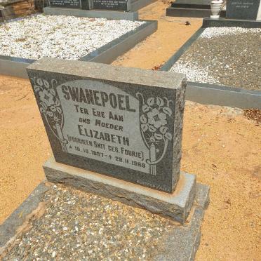 SWANEPOEL Elizabeth voorheen SMIT nee FOURIE 1897-1968