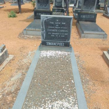 SWANEPOEL Elizabeth Cornelia nee BARNARD 1908-1946