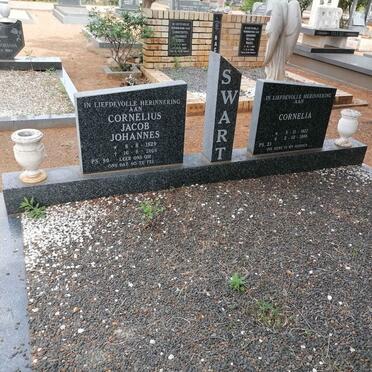 SWART Cornelius Jacob Johannes 1929-2006 &amp; Cornelia 1937-1988