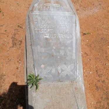 STRYDOM M.J.P. 1895-1895