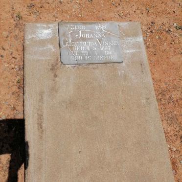 VISSER Johanna Gertruida 1897-1900