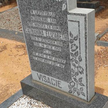 VISAGIE Catharina Elizabeth 1910-1992