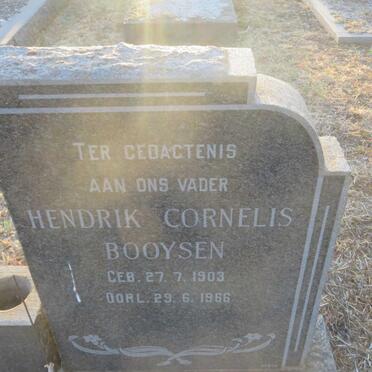 BOOYSEN Hendrik Cornelis 1903-1966