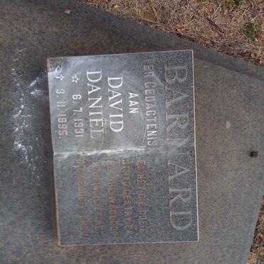 BARNARD David Daniel 1931-1995