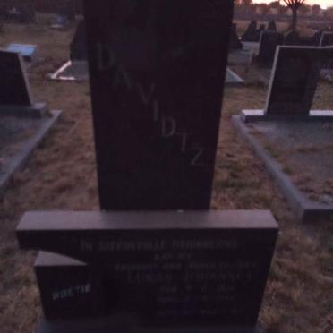 DAVIDTZ Lukas Johannes 1914-1959