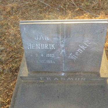 ERASMUS Jan Hendrik 1962-1984