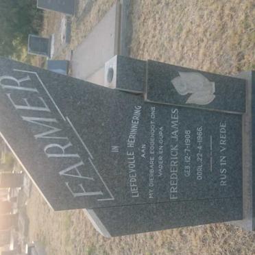 FARMER Frederick James 1908-1966