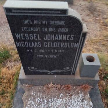 GELDERBLOM Wessel Johannes Nicolaas 18??-1970