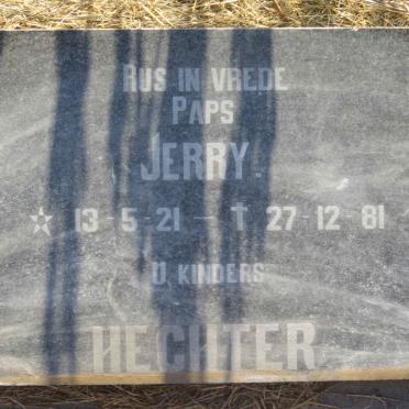 HECHTER Jerry 1921-1981