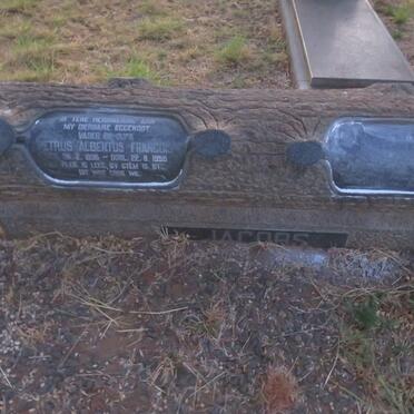 JACOBS Petrus Albertus Francois 1896-1959