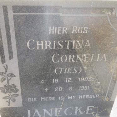 JANECKE Cornelia 1905-1991
