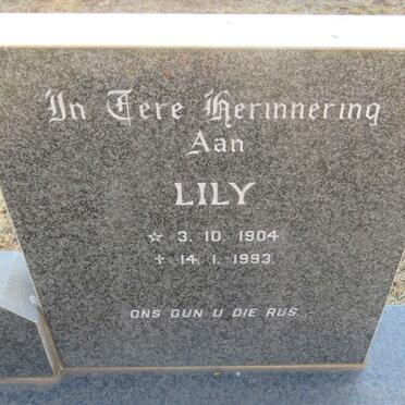 LOOTS Willem 1913-1976 &amp; Lily 1904-1993