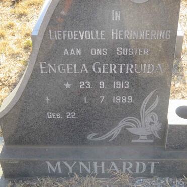 MYNHARDT Engela Gertruida 1913-1989
