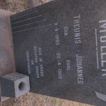 MÖLLER Theunis Johannes 1895-1960