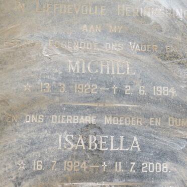 NIEKERK Michiel, van 1922-1984 &amp; Isabella 1924-2008
