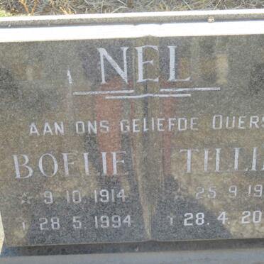NEL Boelie 1914-1994 &amp; Tillie 1917-2008