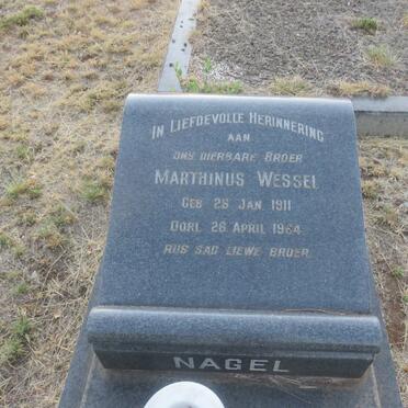 NAGEL Marthinus Wessel 1911-1964