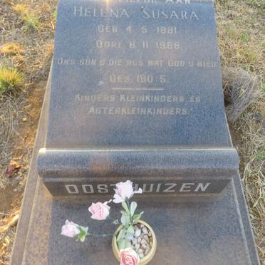 OOSTHUIZEN Helena Susara 1881-1968