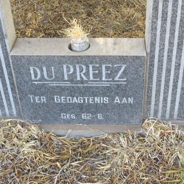 PREEZ Hercules Petrus, du 1897-1976 &amp; Hester Sophia 1908-1995