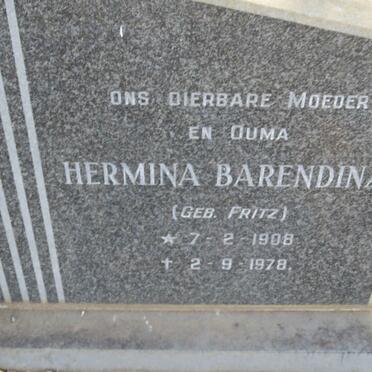 PRINSLOO David 1907-1976 &amp; Hermina Barendina FRITZ 1908-1978