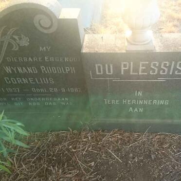 PLESSIS Wynand Rudolph Cornelius, du 1937-1967 :: DU TOIT Aletta Maria voorheen DU PLESSIS nee BLOM 1914-1985