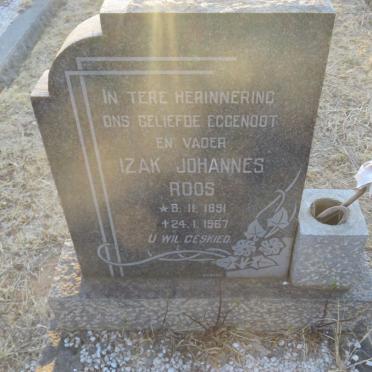 ROOS Izak Johannes 1891-1967