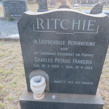 RITCHIE Charles Petrus Francois 1934-1964