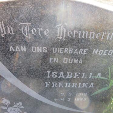 ROOYEN Gert Cornelius, van 1914-1981 &amp; Isabella Fredrika 1919-1985