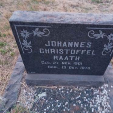 RAATH Johannes Christoffel 1901-1970