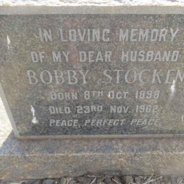 STOCKEN Bobby 1898-1962
