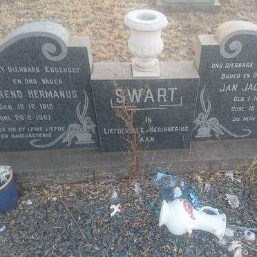 SWART Barend Hermanus 1910-1967 :: SWART Jan Jacobus 1937-1993