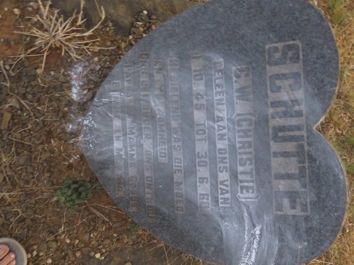 SCHUTTE C.W. 1945-1960