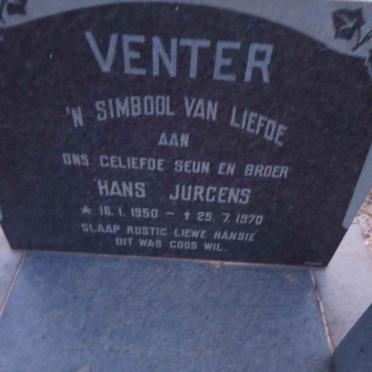 VENTER Hans Jurgens 1950-1970
