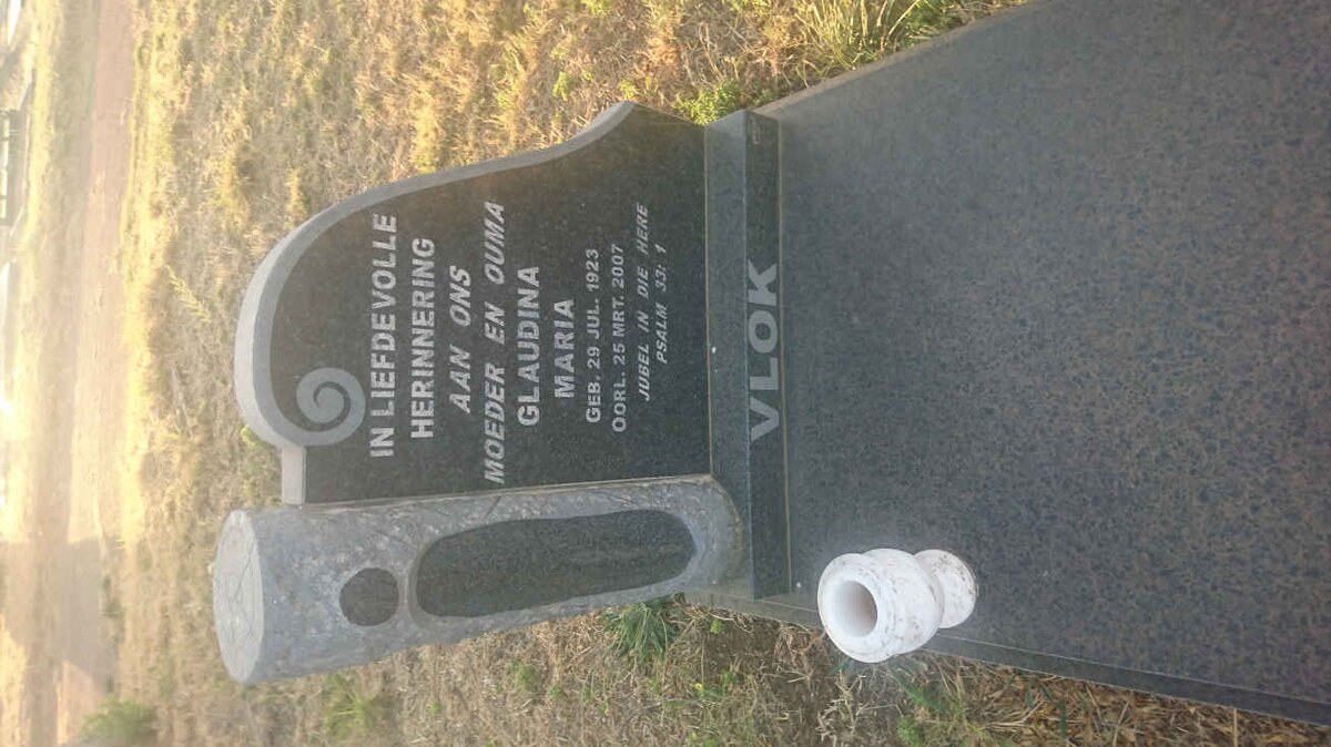 VLOK Glaudina Maria 1923-2007