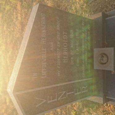 VENTER Herholdt 1921-1968