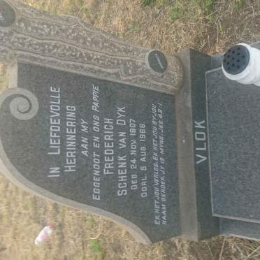 VLOK Frederich Schenk van Dyk 1907-1968