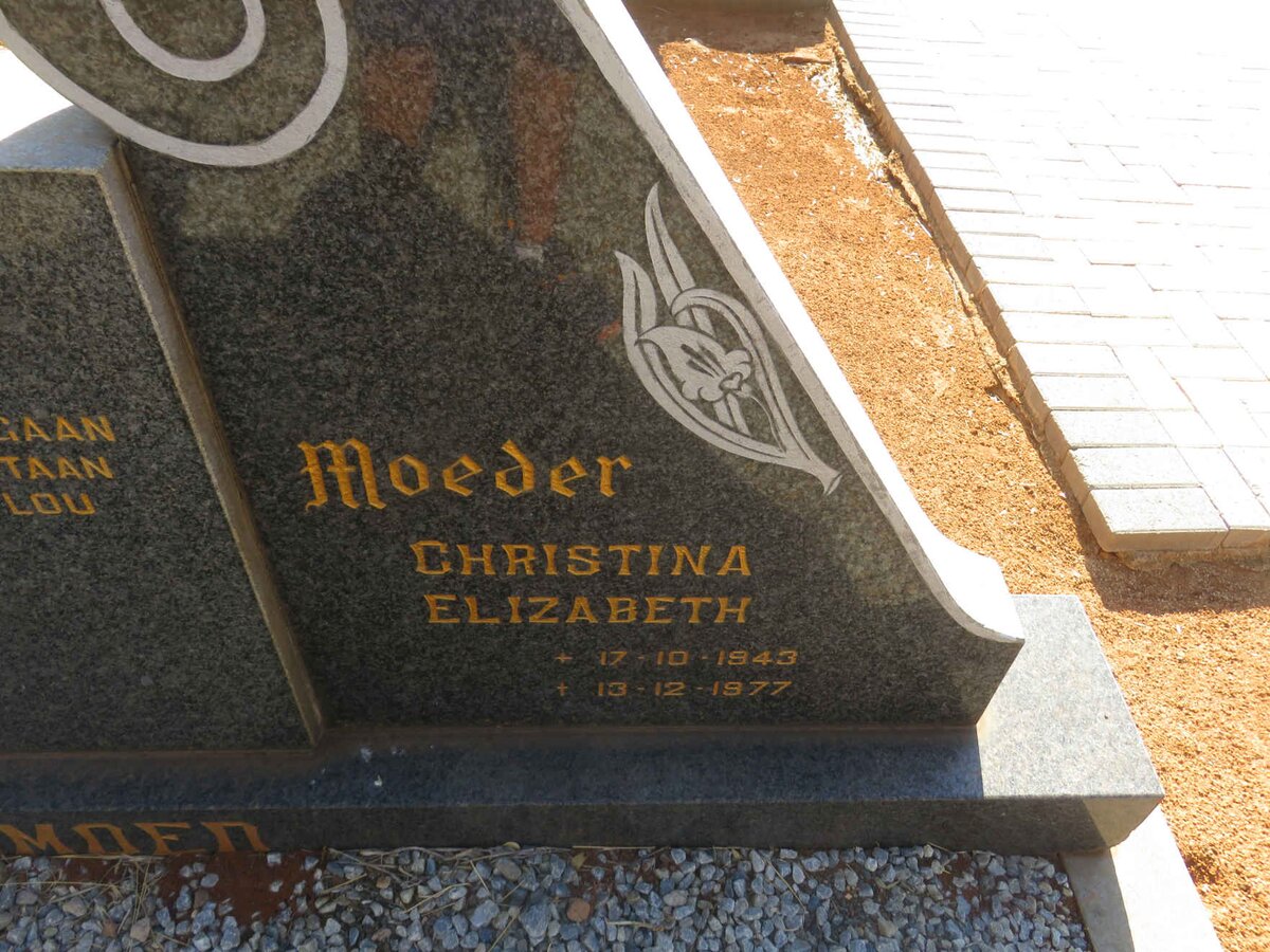 WELGEMOED Hennie 1945- &amp; Christina Elizabeth 1943-1977 :: WELGEMOED Tina 1967-1979