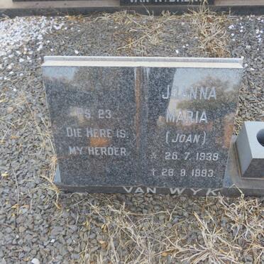 WYK Joanna Maria, van 1939-1993