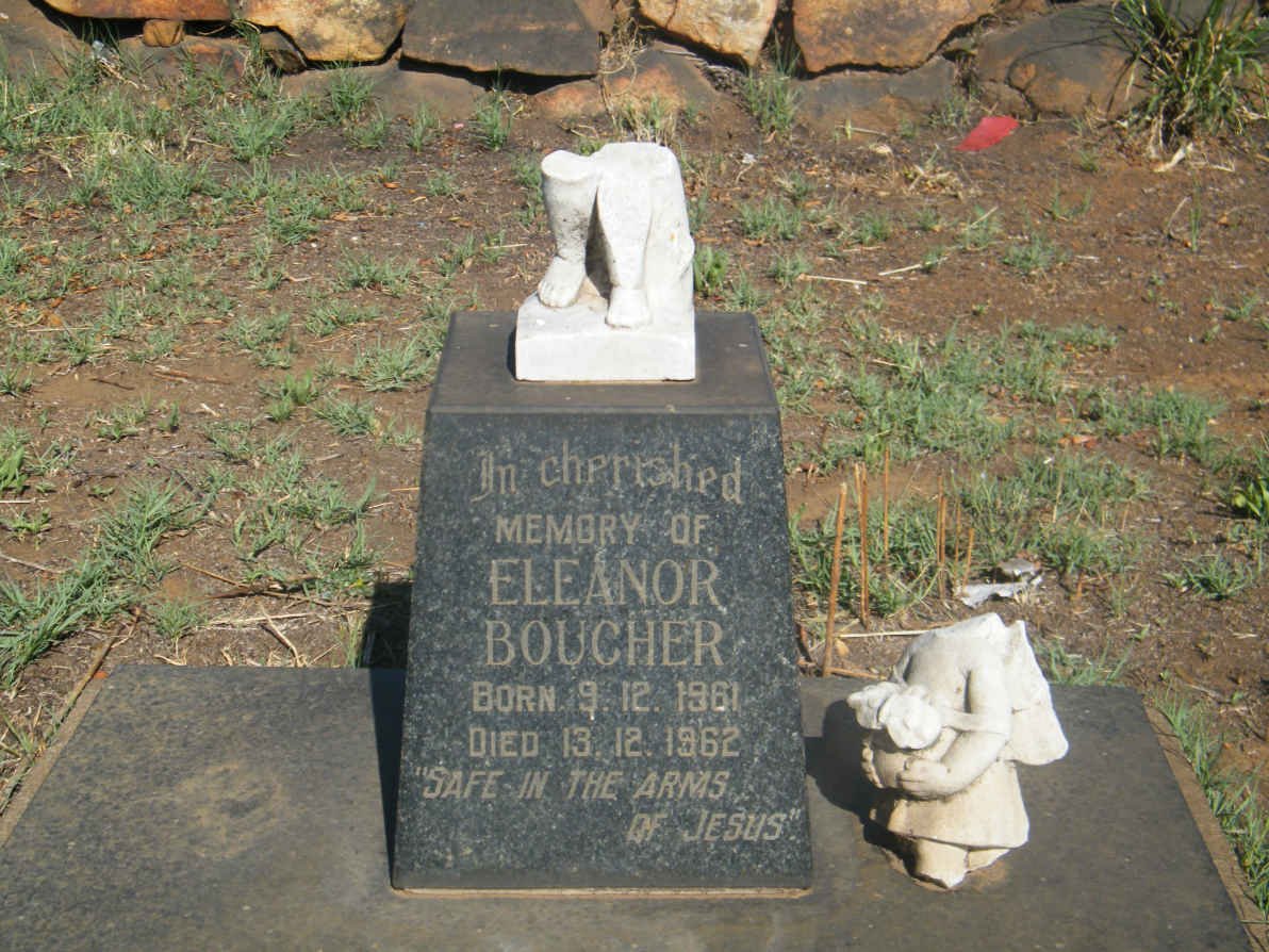 BOUCHER Eleanor 1961-1962