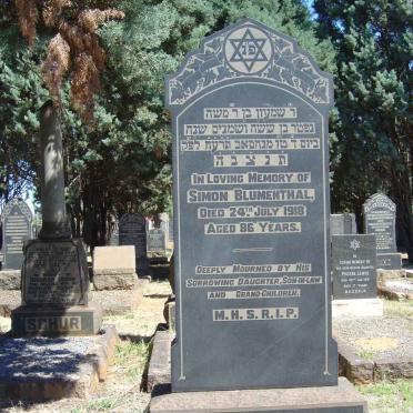 BLUMENTHAL Simon -1918