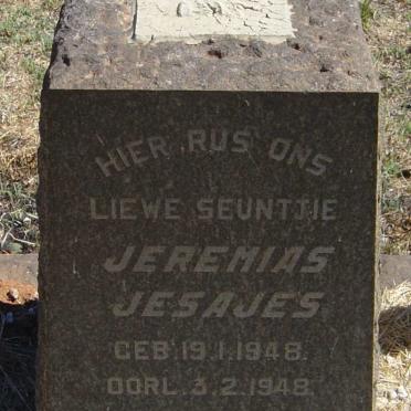 BEUKES Jeremias Jesajes 1948-1948
