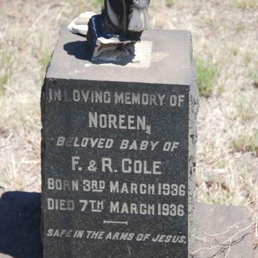 COLE Noreen 1936-1936